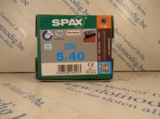 2155158 Spax-D Terras Inox A2 5x40 mm/ st