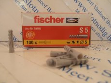 Fischer S 5x25 mm/st