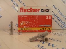 Fischer S 6x30 mm/st