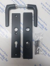 Veiligheidskruk PZ72 Zwart met KB.