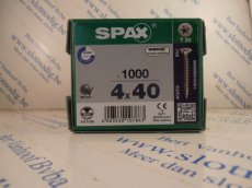Spax T-star plus 4x40 mm/ st wirox