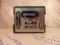 4355543L Spax T-star plus 4,5x45 mm/ st