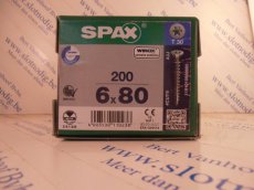 Spax T-star plus 6x80 mm/ st Wirox