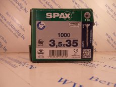 Spax T-star plus 3,5x35 mm/ st wirox