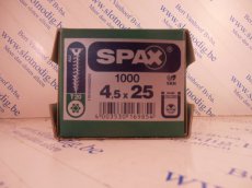 Spax T-star plus 4,5x25 mm/ st verzinkt