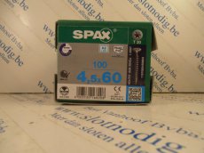Spax T-star plus Inox A2 4,5x60 mm/ st