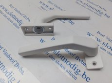 Deurkruk Weka 440 (50) op rozet Wit/stuk